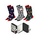 Marvel - Pack 3 paires de chaussettes Marvel 38-45 Pack de 3 paires de chaussettes Marvel 38-45.