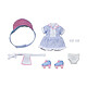 Original Character - Accessoires pour figurines Nendoroid Doll Outfit Set: Diner - Girl (Blue) Accessoires Original Character pour figurines Nendoroid Doll Outfit Set: Diner Girl (Blue).