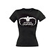 Ultimate Guard - T-Shirt femme Logo Noir  - Taille M T-Shirt Ultimate Guard, modèle femme Logo Noir.