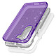 Avis Avizar Coque Paillette pour Samsung Galaxy S23 Hybride Semi-rigide  violet