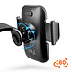 LinQ Support Voiture pour Smartphone Pinces Ajustables Fixation Ventouse Noir pas cher