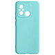 Avizar Coque pour Xiaomi Redmi 12C Silicone Semi-rigide Finition Douce au Toucher Fine  Turquoise - Coque de protection, collection Fast Cover, spécialement conçue pour votre Xiaomi Redmi 12C