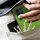 Avizar Coque Samsung Galaxy S22 Ultra Silicone Semi-rigide Finition Soft-touch Vert pas cher