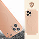 Acheter Avizar Coque Magsafe iPhone 12 Pro Silicone Souple Intérieur Soft-touch Mag Cover  rose gold