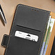 Acheter Avizar Etui pour Samsung S24 Ultra Portefeuille Support Rabat magnétique Noir