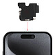 Avis Clappio Haut-parleur interne pour iPhone 15 Pro Max Écouteur de remplacement Noir