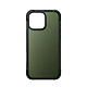 Nomad Coque pour iPhone 16 Pro Max Robuste Antichocs et Anti-traces de Doigts Vert forêt - Cette coque verte forêt et noire NOMAD pour iPhone 16 Pro Max combine polycarbonate, polyuréthane thermoplastique et polyéthylène téréphtalate