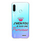 Evetane Coque Huawei P30 Lite/ P30 Lite XL 360 intégrale transparente Motif Je suis une princesse Tendance Coque Huawei P30 Lite/ P30 Lite XL 360 intégrale transparente Je suis une princesse Tendance