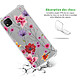 Avis Evetane Coque Xiaomi Redmi 9C anti-choc souple angles renforcés transparente Motif Fleurs Multicolores