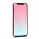 Avis Evetane Coque iPhone Xr Silicone Liquide Douce rose pâle transparente Motif