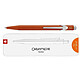 CARAN D'ACHE Stylo à bille 849 Colormat-X, orange Stylo à bille