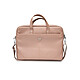 Guess Sacoche pour Ordinateur Portable 16'' Modèle Saffiano Rose Dispose de 2 compartiments et de 2 poches plaquées à l'intérieur ainsi qu'une poche extérieure.