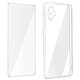 Avizar Coque pour Samsung Galaxy Xcover 6 Pro Silicone Souple et Film Verre Trempé 9H  transparent Pack de protection intégrale 360° spécialement conçu pour Samsung Galaxy Xcover 6 Pro