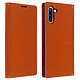 Avizar Étui Galaxy Note 10 Folio Cuir Véritable Porte cartes Support Vidéo Camel Housse de protection spécialement conçue pour le Samsung Galaxy Note 10