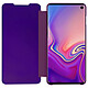 Avizar Housse Samsung Galaxy S10 Étui Miroir Clapet translucide Stand Vidéo violet pas cher