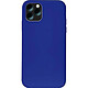 PURO Coque pour iPhone 11 Pro Max Silicone Icon Bleu Résistante aux chocs et à l'abrasion