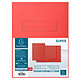 Avis EXACOMPTA Paquet de 50 chemises imprimées 2 rabats SUPER 210 - 24x32cm - Rouge x 5