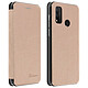 Avizar Étui Huawei P smart 2020 Simili-Cuir Clapet Porte-carte Support Vidéo rose gold - Housse de protection intégrale, spécialement conçue pour Huawei P smart 2020.