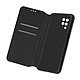 Avizar Housse Folio Samsung Galaxy M12 Portefeuille Fonction Support Vidéo noir Housse de protection intégrale Noir spécialement conçue pour Samsung Galaxy M12