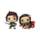 Demon Slayer: Kimetsu no Yaiba - Pack 2 figurines POP! Tanjiro & Nezuko Pack de 2 figurines POP! Demon Slayer: Kimetsu no Yaiba, modèle Tanjiro &amp; Nezuko.