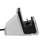 Avizar Station d'accueil iPhone Charge & Synchronisation connecteur Lightning - Argent pas cher