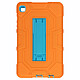 Avizar Coque Samsung Galaxy Tab A7 Lite Antichoc Béquille Support Orange / Bleu Coque de protection spécialement conçue pour Samsung Galaxy Tab A7 Lite