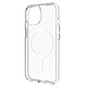 Myway Coque pour iPhone 15 Compatible MagSafe Transparent Coque transparente