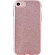 PURO Coque pour iPhone SE (2020)/8/7/6S/6 rigide Puro avec strass Rose Protège efficacement votre smartphone des chocs et des rayures