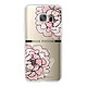 LaCoqueFrançaise Coque Samsung Galaxy S7 360 intégrale transparente Motif Rose Pivoine Tendance Coque Samsung Galaxy S7 360 intégrale transparente Rose Pivoine Tendance