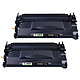 2 Toners compatibles HP 26A CF226X Noir