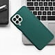 Avis Avizar Coque pour Samsung Galaxy M33 Silicone Flexible Finition Mate Anti-traces Vert Forêt