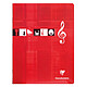 CLAIREFONTAINE Piqûre musique & chant 17x22 56p séyès Cahier