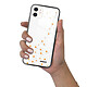 Evetane Coque iPhone 12 Mini Coque Soft Touch Glossy Marguerite Design pas cher