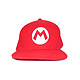 Super Mario - Casquette Snapback Mario Badge Casquette Snapback Mario Badge.