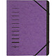 PAGNA Trieur 'Sorting File' 7 compartiments Aubergine Trieur