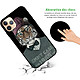 Avis Evetane Coque iPhone 11 Pro Silicone Liquide Douce noir Tigre Fashion