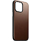 Nomad Coque Modern Cuir pour iPhone 15 Pro Max Pro Marron pas cher