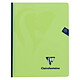 CLAIREFONTAINE Mimesys brochure cousue polypro 17x22cm 192p séyès coloris assortis pas cher