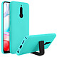 Nillkin Coque pour Xiaomi Redmi 8/8A Rigide Super Frosted Shield  Bleu turquoise - Préserve efficacement votre smartphone contre les chocs et les rayures de tous les jours