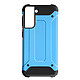 Avizar Coque Samsung Galaxy S21 Plus Hybride Design Relief Antichute bleu - Coque de protection spécialement conçue pour Samsung Galaxy S21 Plus, série Defender II