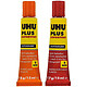 UHU Colle 2 composants PLUS SOFORTFEST 35 g Colle liquide