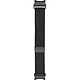 BigBen Connected Bracelet pour Galaxy Watch 4/4 Classic/5/5 Pro/6/6 Classic Milanais Acier Gris foncé - Accessoire élégant et haut de gamme