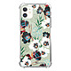 LaCoqueFrançaise Coque iPhone 11 anti-choc souple angles renforcés transparente Motif Fleurs vert d'eau Coque iPhone 11 anti-choc souple angles renforcés transparente Fleurs vert d'eau