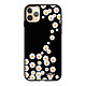 Evetane Coque iPhone 11 Pro Silicone Liquide Douce noir Marguerite Coque iPhone 11 Pro Silicone Liquide Douce noir Marguerite Ecriture Tendance et Design