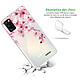 Avis Evetane Coque Samsung Galaxy A41 360 intégrale transparente Motif Cerisier Tendance