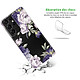 Avis LaCoqueFrançaise Coque Samsung Galaxy S21 Ultra 5G 360 intégrale transparente Motif Pivoines Violettes Tendance