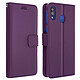 Avizar Housse Samsung Galaxy M20 Étui Porte carte Support Vidéo violet Protection intégrale spécialement conçue pour le Samsung Galaxy M20