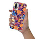 LaCoqueFrançaise Coque Xiaomi Redmi 9T 360 intégrale transparente Motif Fleurs violettes et oranges Tendance pas cher