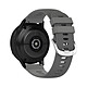 Avizar Bracelet pour Samsung Galaxy Watch Active 2 40mm Silicone Texturé Gris Foncé - Bracelet spécifiquement pensé et conçu pour Samsung Galaxy Watch Active 2 40mm