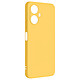 Avizar Coque pour Xiaomi Redmi 13C Semi-rigide Mat Anti-traces Dragonne Jaune - Recouverte de silicone soft touch offrant une sensation agréable au toucher